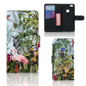 Telefoonhoesje met Pasjes voor Huawei P10 Lite Jungle