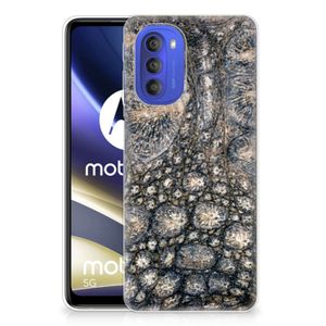 Motorola Moto G51 5G TPU Hoesje Krokodillenprint