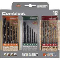 Alpen 801003100 Universeel boor assortiment 16-delig - thumbnail