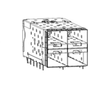 SFP+ 2x2 Stkd Metal 760655001 760655001 Molex Inhoud: 1 stuk(s)