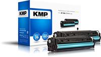 KMP toner voor HP 125A black dubbelverpakking