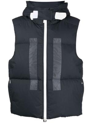 Stone Island Bodywarmer met capuchon - Blauw