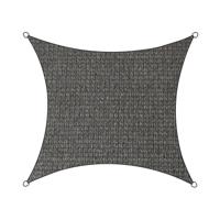 Livin'outdoor schaduwdoek Iseo HDPE vierkant 5m (Kleur doek: antraciet)