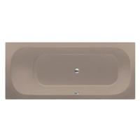 Ligbad Inbouw Xenz Aruba Rechthoek 1-2 Persoons Duobad 80x180x45cm Acryl Klei Mat met Poten