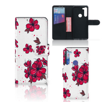 Motorola G8 Power Hoesje Blossom Red - thumbnail