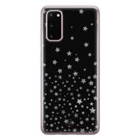 Samsung Galaxy S20 siliconen hoesje - Falling stars