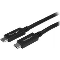 StarTech.com USB315CC1M 1m USB C USB C Zwart USB-kabel - thumbnail