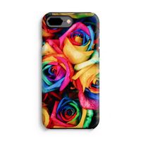 Neon bloemen: iPhone 8 Plus Tough Case