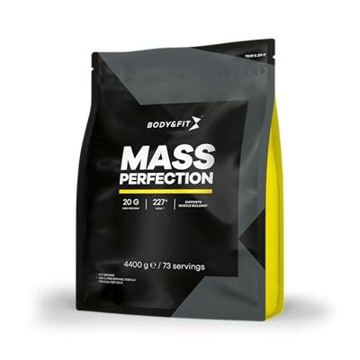Body&Fit Mass Perfection - Mass Gainer - Weight Gainer (Chocolate Milkshake, 4400 gram)
