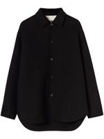 Jil Sander chemise en cachemire à manches longues - Noir - thumbnail