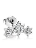 MARIA TASH boucle d'oreille Flower Garland en or blanc 18ct à diamants - Argent