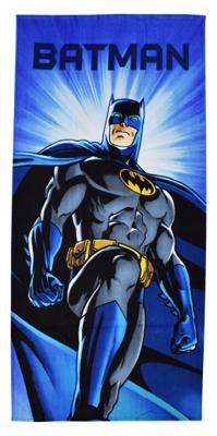 DC Comics badhanddoek Batman jongens 70 x 140 cm katoen blauw DC Comics badhanddoek Batman jongens 70 x 140 cm katoen blauw