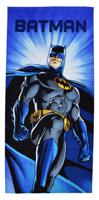 DC Comics badhanddoek Batman jongens 70 x 140 cm katoen blauw