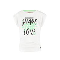 Vingino T-shirt Hildy met tekst wit
