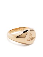 Vivienne Westwood Orb-engraved silver ring