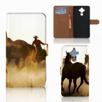 Huawei Mate 9 Telefoonhoesje met Pasjes Design Cowboy