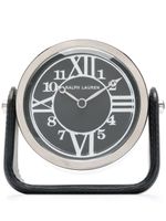 Ralph Lauren Home horloge Brennan en cuir - Noir