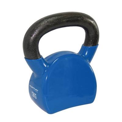 Tunturi Kettlebell - Vinyl - 12 kg - Blauw Tunturi Kettlebell - Vinyl - 12 kg - Blauw