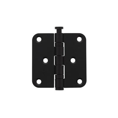 Intersteel Kogellagerscharnier mat zwart afgerond tot 50 kilo