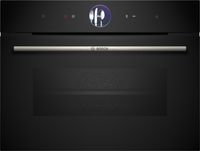 Bosch Serie 8 CSG7361B1 stoomoven Middelmaat Zwart Touch - thumbnail