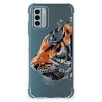 Back Cover Nokia G22 Watercolor Tiger - thumbnail