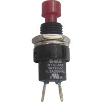 TRU COMPONENTS 1587747 TC-R13-509A-05RT Druktoets 250 V/AC 1.5 A 1x uit/(aan) Moment 1 stuk(s) - thumbnail