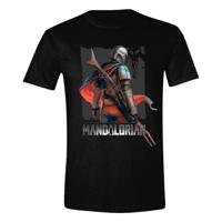 Star Wars The Mandalorian T-Shirt Mando Pose Size M