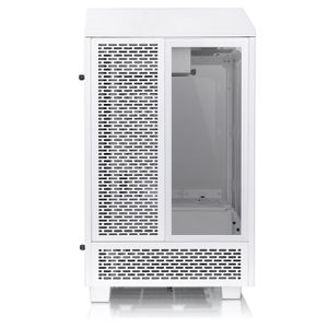 Thermaltake CA-1R3-00S6WN-00 Mini-tower PC-behuizing Wit LCS-compatibel, Zijvenster, Geschikt voor AIO-waterkoeling, 2 voorgeïnstalleerde ventilators