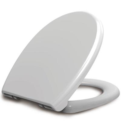 Toiletbril Menir Softclose en Quickrelease Toiletzitting 42,7x35x4,2cm Wit