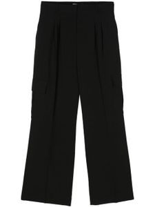 HERSKIND pantalon droit Louise à taille mi-haute - Noir