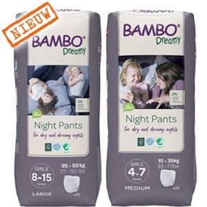 Bambo Nature Dreamy Eco Nachtluiers van 15-50 kg - Girl