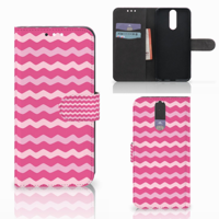 Huawei Mate 10 Lite Telefoon Hoesje Waves Pink