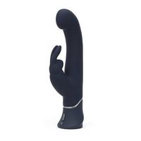 Greedy Girl Dual Density G-Spot Rabbit Vibrator - Blue