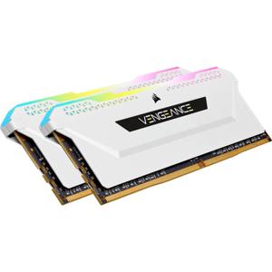 Corsair CMH32GX4M2E3200C16W Werkgeheugen voor server DDR4 32 GB 2 x 16 GB 3200 MHz 288-pins DIMM CMH32GX4M2E3200C16W