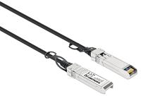 Intellinet SFP+ 10G Passieve DAC Twinax kabel SFP+ naar SFP+, 0,5 m, MSA-conform voor maximale compatibiliteit, Direct Attach Copper, AWG 30, zwart