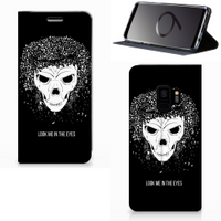 Mobiel BookCase Samsung Galaxy S9 Skull Hair - thumbnail