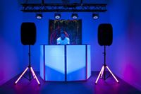 American DJ Color Stand LED luidsprekerstatief met verlichting - thumbnail