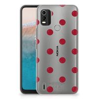 Nokia C21 Plus Siliconen Case Cherries