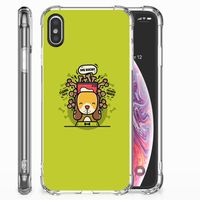 Apple iPhone X | Xs Stevig Bumper Hoesje Doggy Biscuit