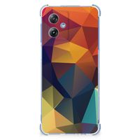 Motorola Moto G54 Shockproof Case Polygon Color