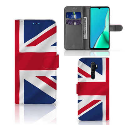 OPPO A9 (2020) | A5 (2020) Bookstyle Case Groot-Brittannië OPPO A9 (2020) | A5 (2020) Bookstyle Case Groot-Brittannië