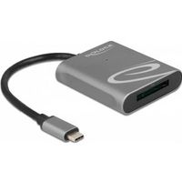 Delock 91741 USB Type-C-kaartlezer voor XQD 2.0-geheugenkaarten