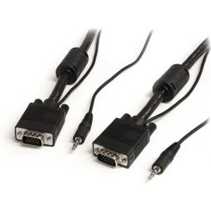 StarTech.com 2m Coax Hoge Resolutie VGA Monitorkabel met Audio HD15 M/M