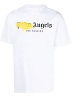 Palm Angels t-shirt à logo LA imprimé - Blanc - thumbnail