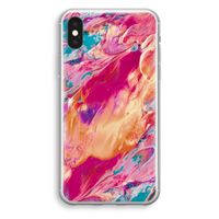 Pastel Echoes: iPhone XS Transparant Hoesje