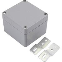 TRU COMPONENTS ES-FA20 TC-6649560 universele behuizing 175 x 80 x 56 gietijzeren aluminium lichtgrijs 1 stuk