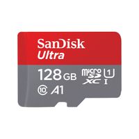 SanDisk Ultra microSD flashgeheugen 128 GB MicroSDXC UHS-I Klasse 10 - thumbnail