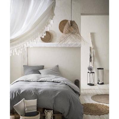 Today Gypset Bedset - 1 Dekbedovertrek 140 X 200 Cm + 1 Kussensloop 63 X 63 Cm - 100% Katoen 57 Draden - Grijs