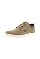 BULLBOXER Herenschoenen, veterschoenen, sneakers, grijs, vrije tijd, beige taupe, 41 EU
