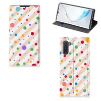 Samsung Galaxy Note 10 Hoesje met Magneet Dots